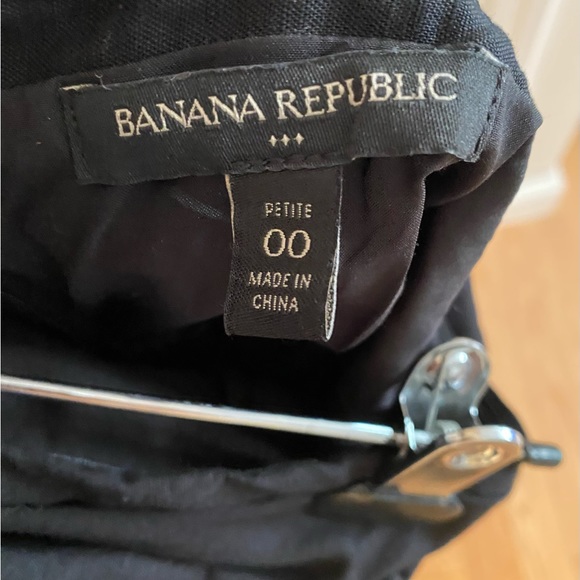 Banana Republic Factory 00 Petite Strapless Linen Blend Midi Length Dress - Picture 3 of 5